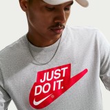 Ανδρική Κοντομάνικη Μπλούζα Γκρι - Nike Sportswear Εικόνα 1