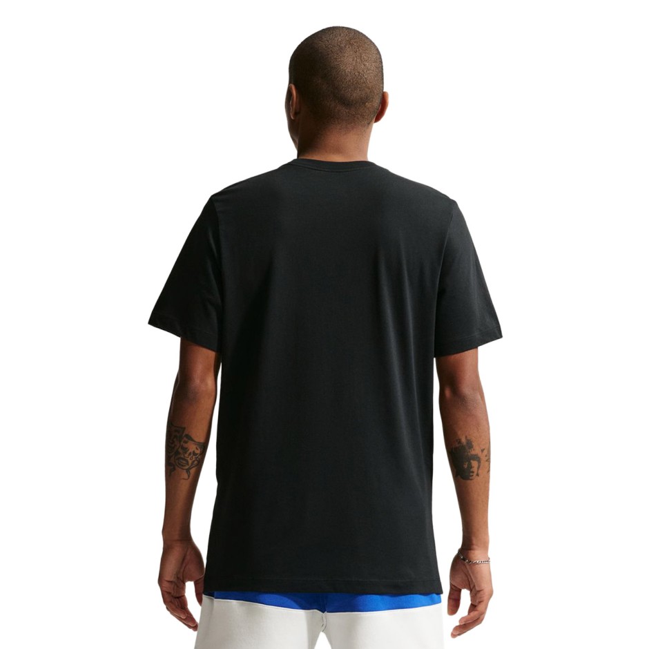 Ανδρική Κοντομάνικη Μπλούζα Μαύρη - Nike Sportswear