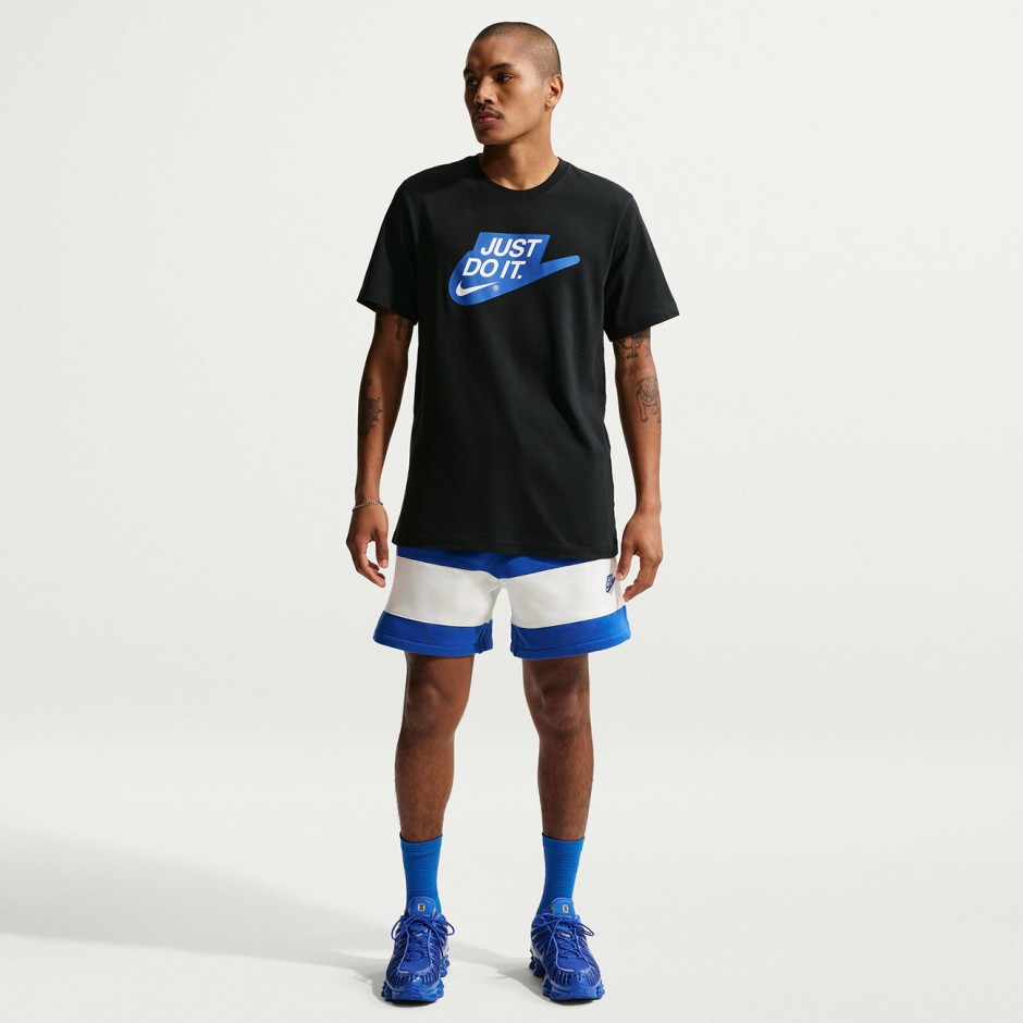 Ανδρική Κοντομάνικη Μπλούζα Μαύρη - Nike Sportswear