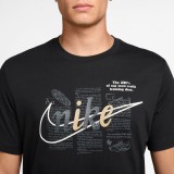 Ανδρική Κοντομάνικη Μπλούζα Μαύρη - Nike Sportswear Εικόνα 1