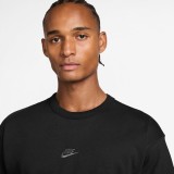 Ανδρική Κοντομάνικη Μπλούζα Μαύρη - Nike Sportswear Premium Essentials Εικόνα 1