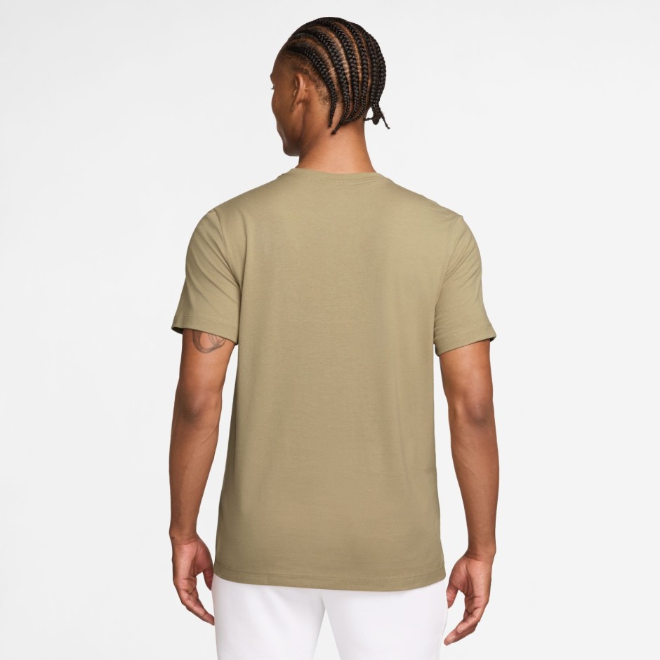 Ανδρική Κοντομάνικη Μπλούζα Μπεζ - Nike Sportswear Just Do It