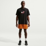 Ανδρική Κοντομάνικη Μπλούζα Μαύρη - Nike Club Εικόνα 3
