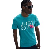 Ανδρικό T-Shirt Τιρκουάζ - Nike Sportswear Just Do It Εικόνα 