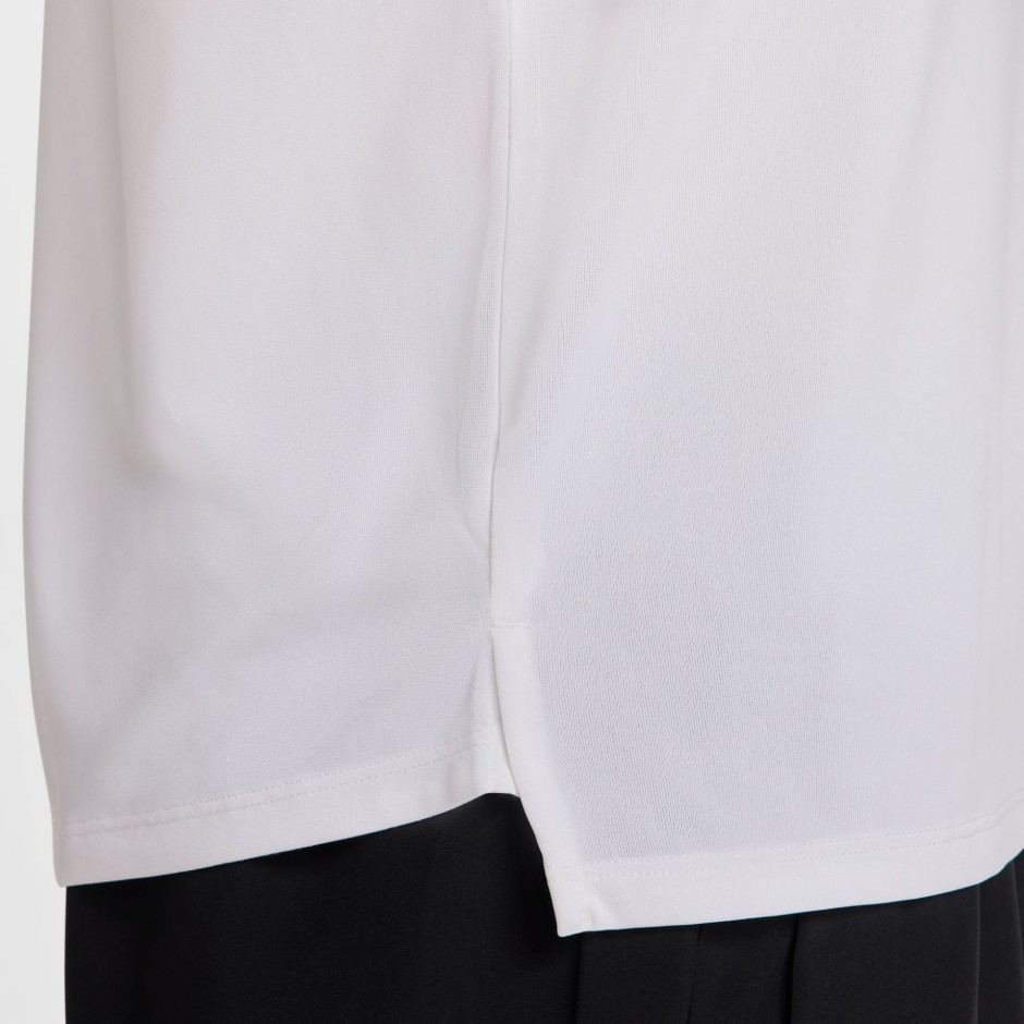 Ανδρική Κοντομάνικη Μπλούζα για Τρέξιμο Λευκή - Nike Stride