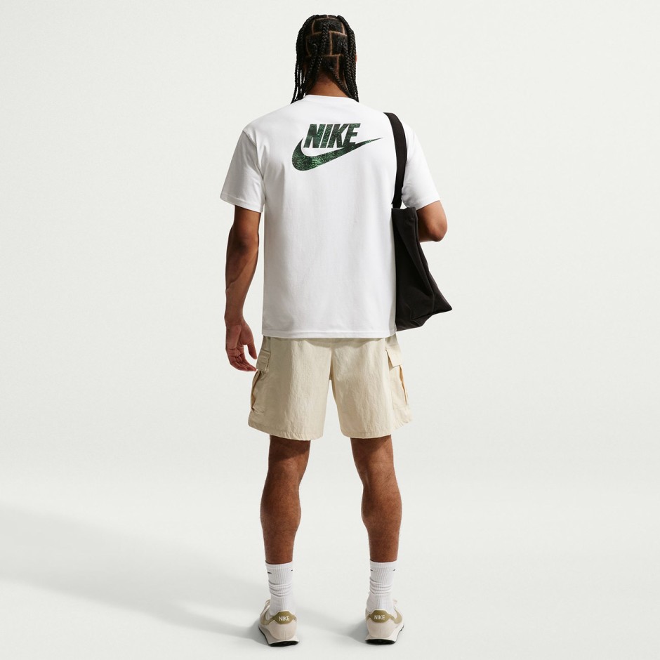 Ανδρική Κοντομάνικη Μπλούζα Λευκή - Nike Sportswear