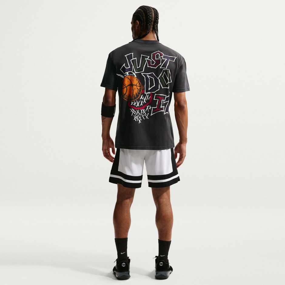 Men's Basketball T-Shirt Black - Nike Max90