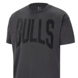 Ανδρική Κοντομάνικη Μπλούζα NBA Ανθρακί - Nike Chicago Bulls Εικόνα 1