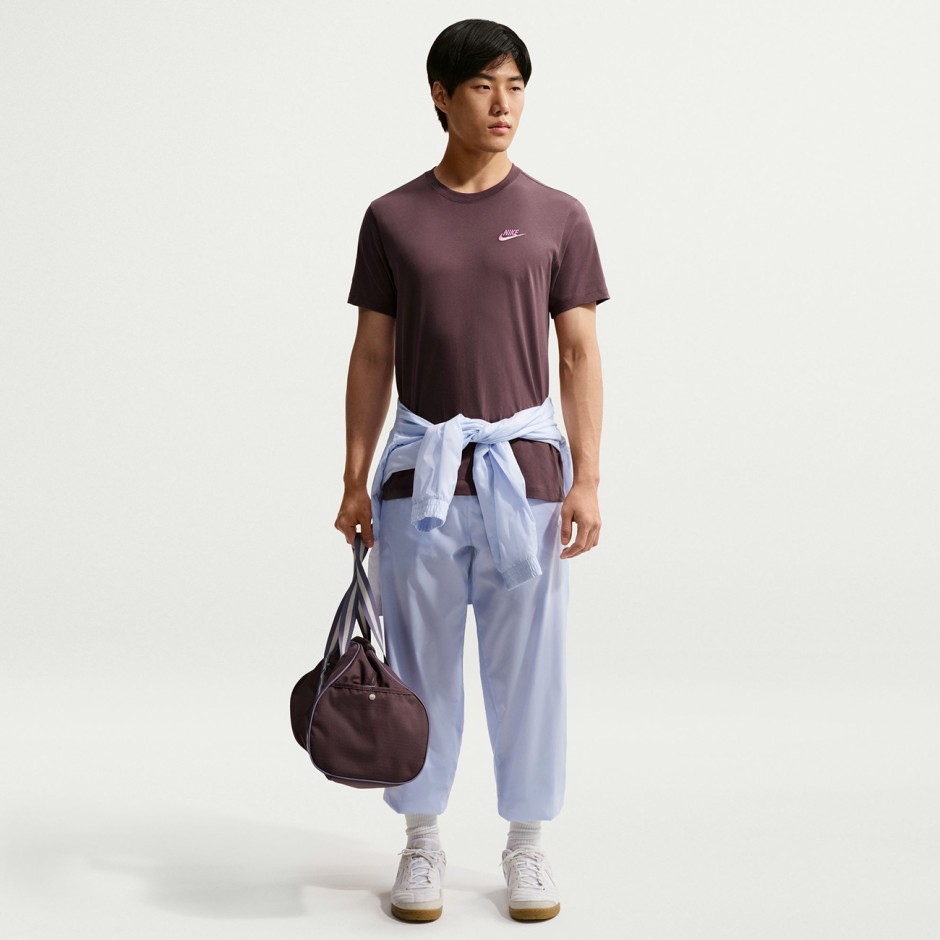 Men's T-Shirt Brown - Nike Sportswear Club