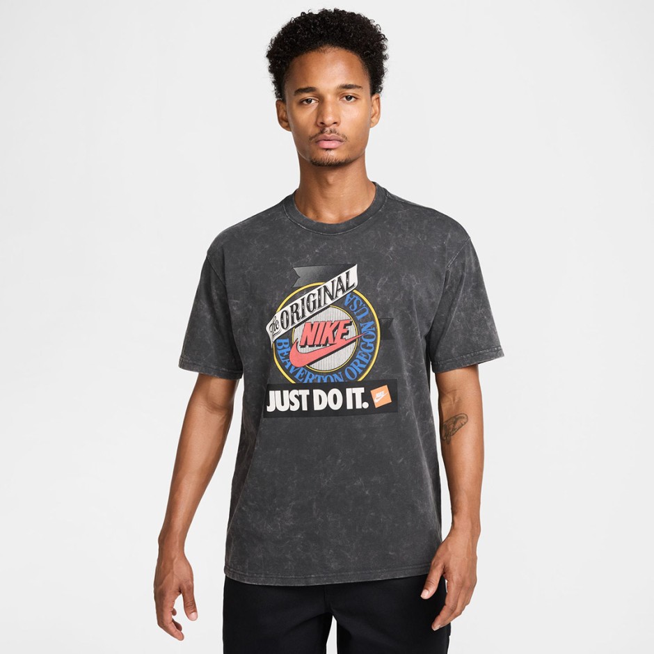 NIKE U NSW TEE M90 TEST PRINT HJ0594-060 Coal