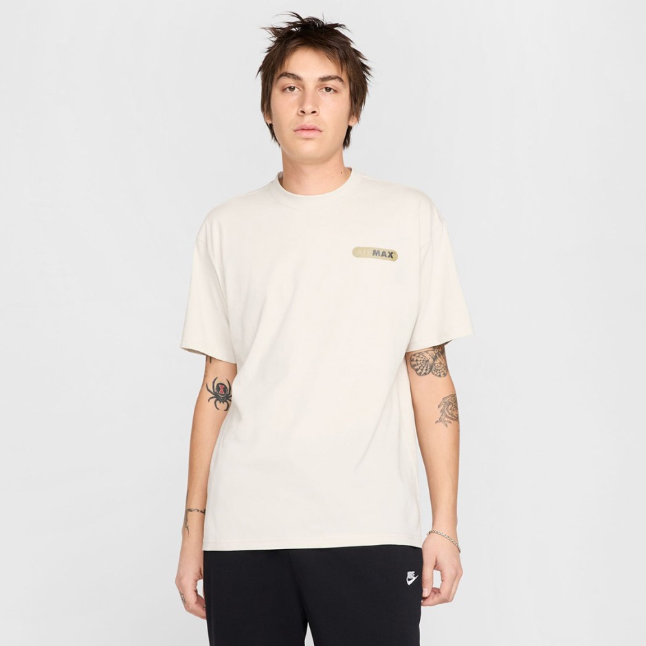 NIKE M NSW TEE M90 FW CONNECT 2 HJ0612-072 Ecru