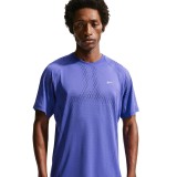 Men's Running T-Shirt Royal Blue - Nike Stride Plus Image 