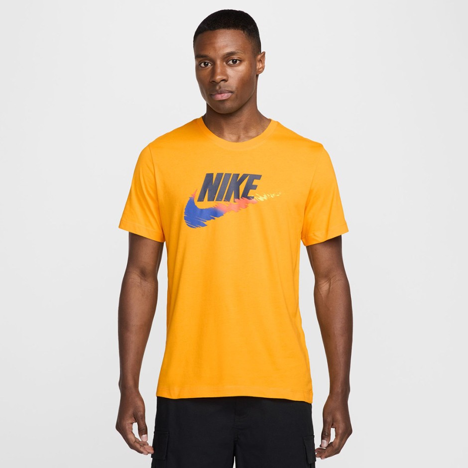 Ανδρική Κοντομάνικη Μπλούζα Κίτρινη - Nike Sportswear