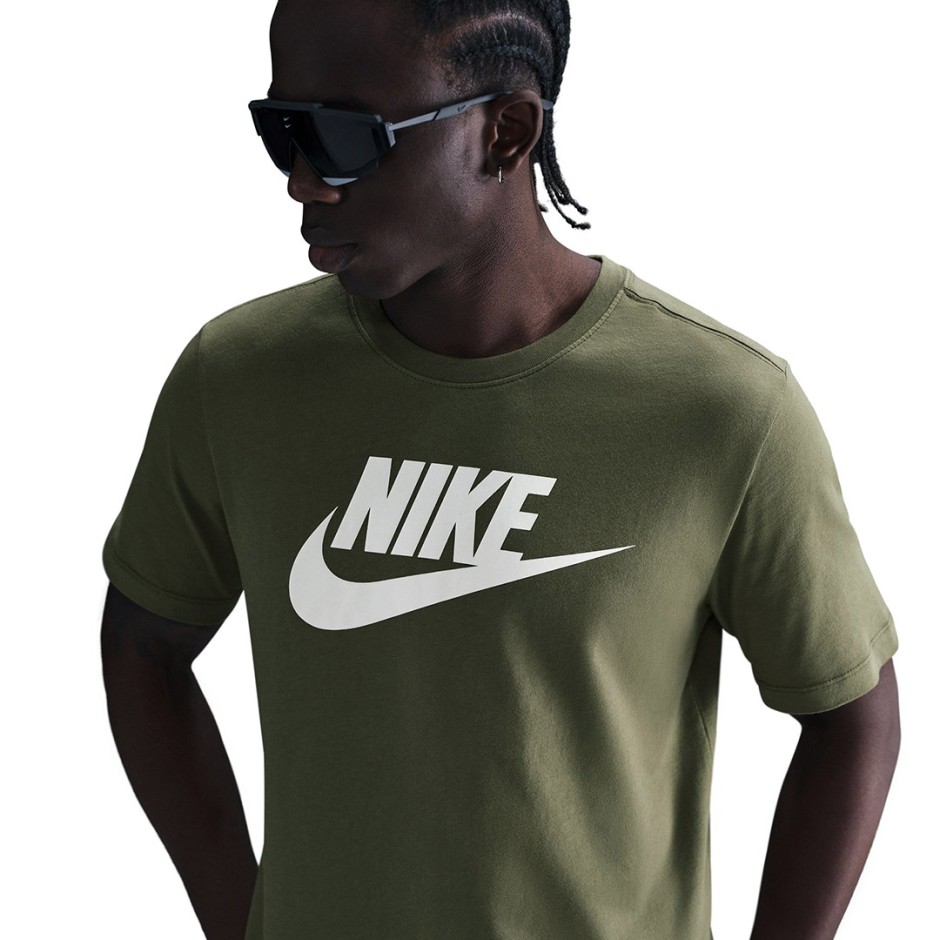 Ανδρική Κοντομάνικη Μπλούζα Λαδί - Nike Sportswear