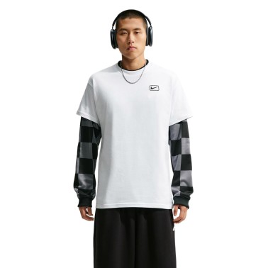Ανδρική Κοντομάνικη Μπλούζα Λευκή - Nike Sportswear