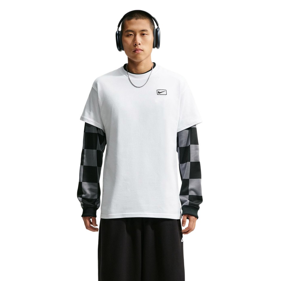 Ανδρική Κοντομάνικη Μπλούζα Λευκή - Nike Sportswear