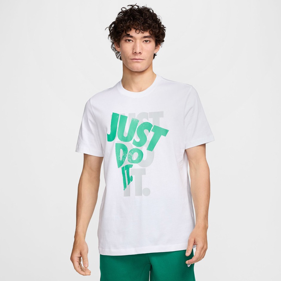NIKE M NSW TEE 12MO JDI SP25 HJ0554-100 White