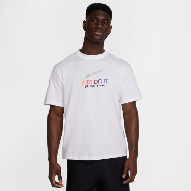 Ανδρική Κοντομάνικη Μπλούζα Λευκή - Nike Sportswear Max90