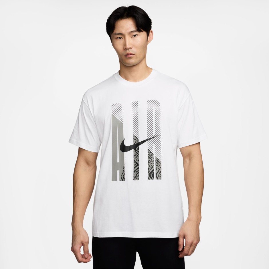 Ανδρική Κοντομάνικη Μπλούζα Λευκή - Nike Sportswear Max90