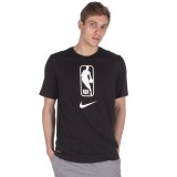 NIKE DRI-FIT MEN'S NBA T-SHIRT AT0515-010 Black Image 