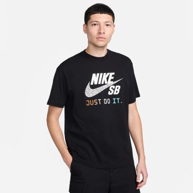 Ανδρική Κοντομάνικη Μπλούζα Μαύρη - Nike SB