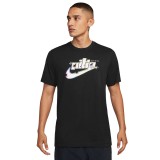 Ανδρική Κοντομάνικη Μπλούζα Μαύρη - Nike Sportswear Εικόνα 