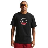 Ανδρική Κοντομάνικη Μπλούζα Μαύρη - Nike Sportswear Εικόνα 
