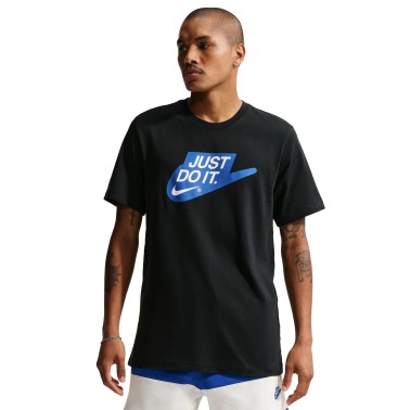 Ανδρική Κοντομάνικη Μπλούζα Μαύρη - Nike Sportswear
