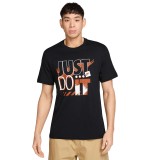 Ανδρική Κοντομάνικη Μπλούζα Μαύρη - Nike Sportswear Εικόνα 