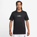 Ανδρική Κοντομάνικη Μπλούζα Μαύρη - Nike Sportswear Club Εικόνα 