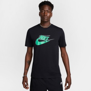 Ανδρική Κοντομάνικη Μπλούζα Μαύρη - Nike Sportswear Futura