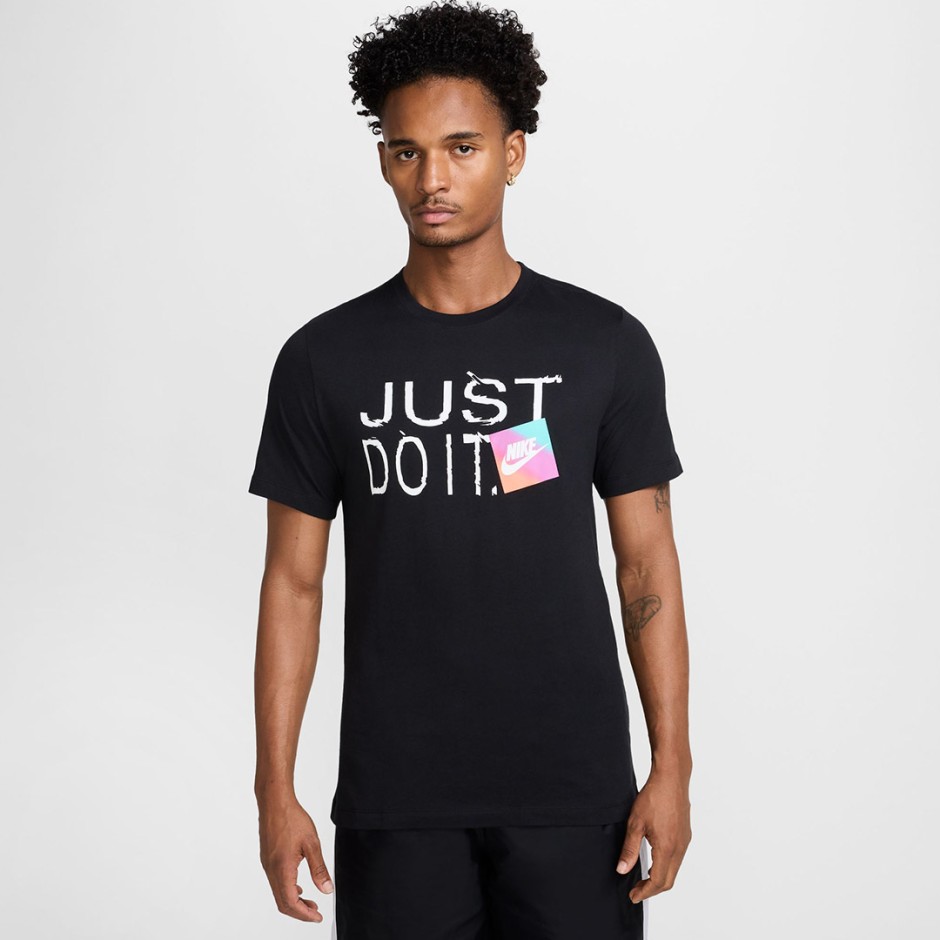 NIKE M NSW TEE 6MO JDI SP25 HJ0563 Black