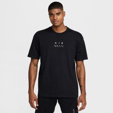 Ανδρική Κοντομάνικη Μπλούζα Μαύρη - Nike Sportswear Max90