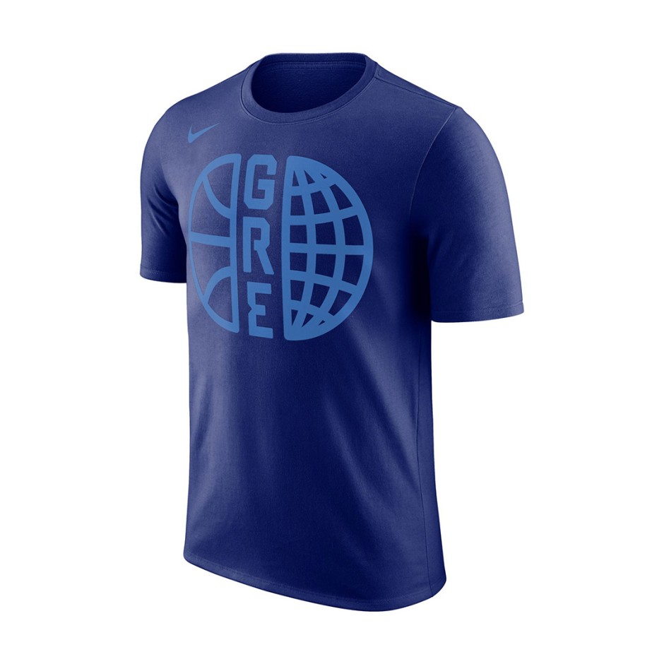 NIKE GRE 24 M SS PRACTICE TEE OLY24 FQ3668-455 Royal Blue