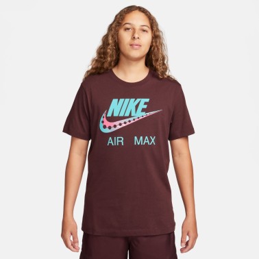 Ανδρική Κοντομάνικη Μπλούζα Μπορντό - Nike Sportswear