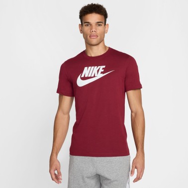 Ανδρική Κοντομάνικη Μπλούζα Μπορντό - Nike Sportswear
