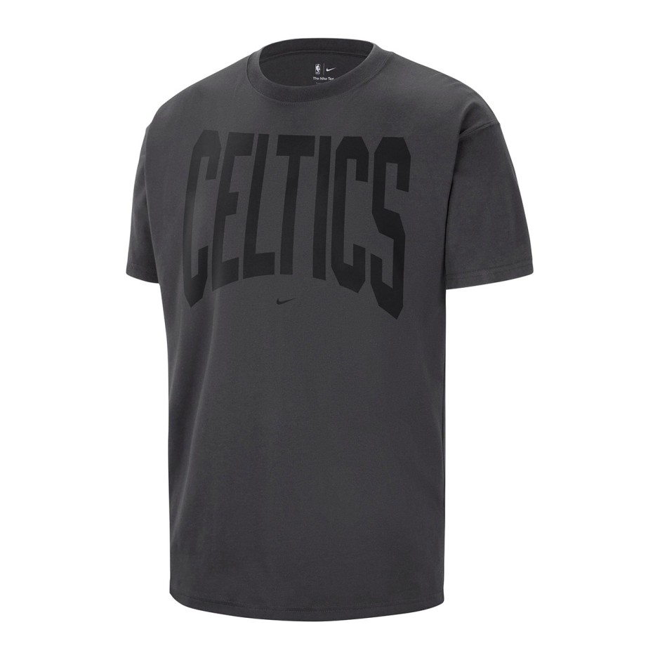 Ανδρική Κοντομάνικη Μπλούζα NBA Ανθρακί - Nike Boston Celtics