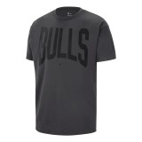 Ανδρική Κοντομάνικη Μπλούζα NBA Ανθρακί - Nike Chicago Bulls Εικόνα 