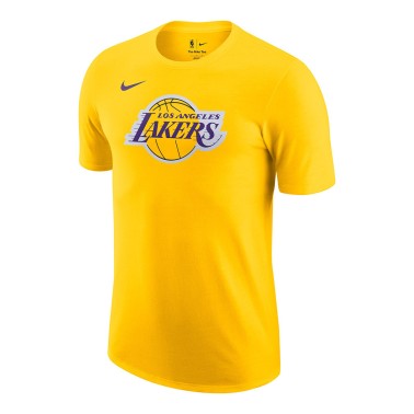 Ανδρική Κοντομάνικη Μπλούζα NBA Κίτρινη - Nike Los Angeles Lakers Essential