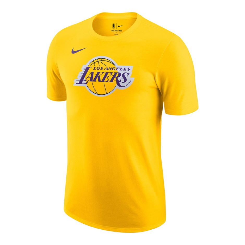 NIKE LAL M NK ES LOGO1 SS TEE FJ0243-728 Yellow