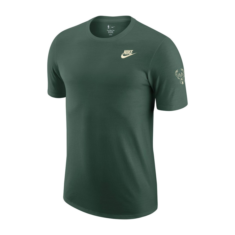 NIKE MIL M NK ES NBA SS CLUB TEE FV9055-323 Pine