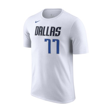 Ανδρική Κοντομάνικη Μπλούζα NBA Λευκή - Nike Dallas Mavericks