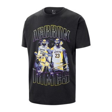 Ανδρική Κοντομάνικη Μπλούζα NBA Μαύρη - Nike LeBron James