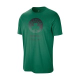 Ανδρική Κοντομάνικη Μπλούζα NBA Πράσινη - Nike Boston Celtics Courtside Εικόνα 