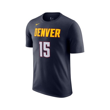 Ανδρική Κοντομάνικη Μπλούζα ΝΒΑ Μπλε - Nike Denver Nuggets