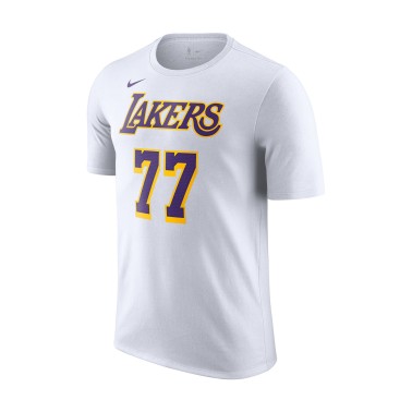 Ανδρική Κοντομάνικη Μπλούζα ΝΒΑ Μπλε - Nike Luka Dončić Los Angeles Lakers Association Edition