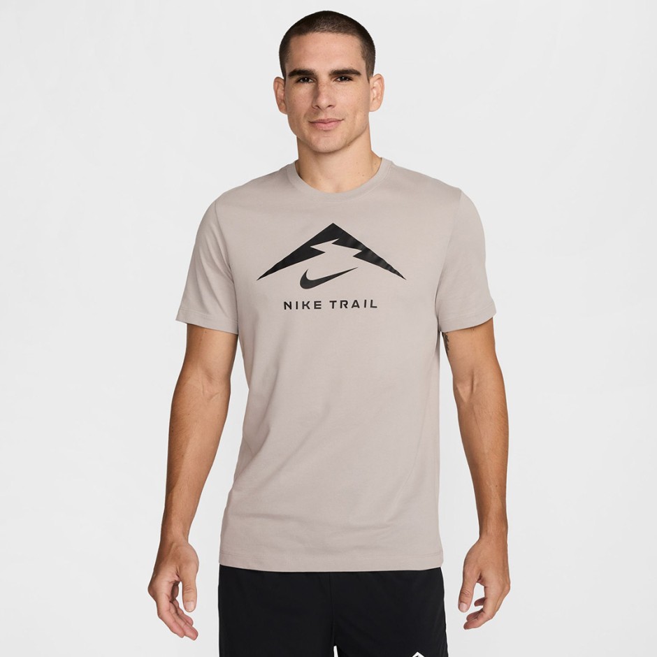 NIKE M NK DF TEE TRAIL LOGO FQ3914-009 Grey