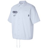 NIKE N31 MNK CLUB WVN SS TOP FZ7510-085 Grey Image 
