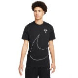 NIKE M NSW TEE BIG SWOOSH 2 Μαύρο Εικόνα 