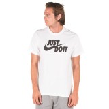NIKE M NSW TEE JUST DO IT SWOOSH AR5006-100 White Image 